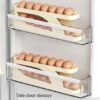 15 Egg Storage Box Rolling Design Space Saving PP Refrigerator Organizer Multi-Layer Egg Holder | Random Color - Image 4