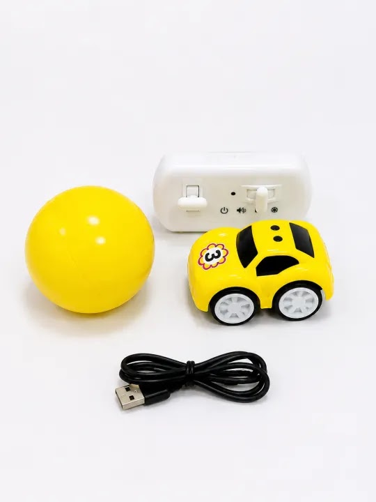 Remote Control Mini Magic Induction Car racing on a black line track